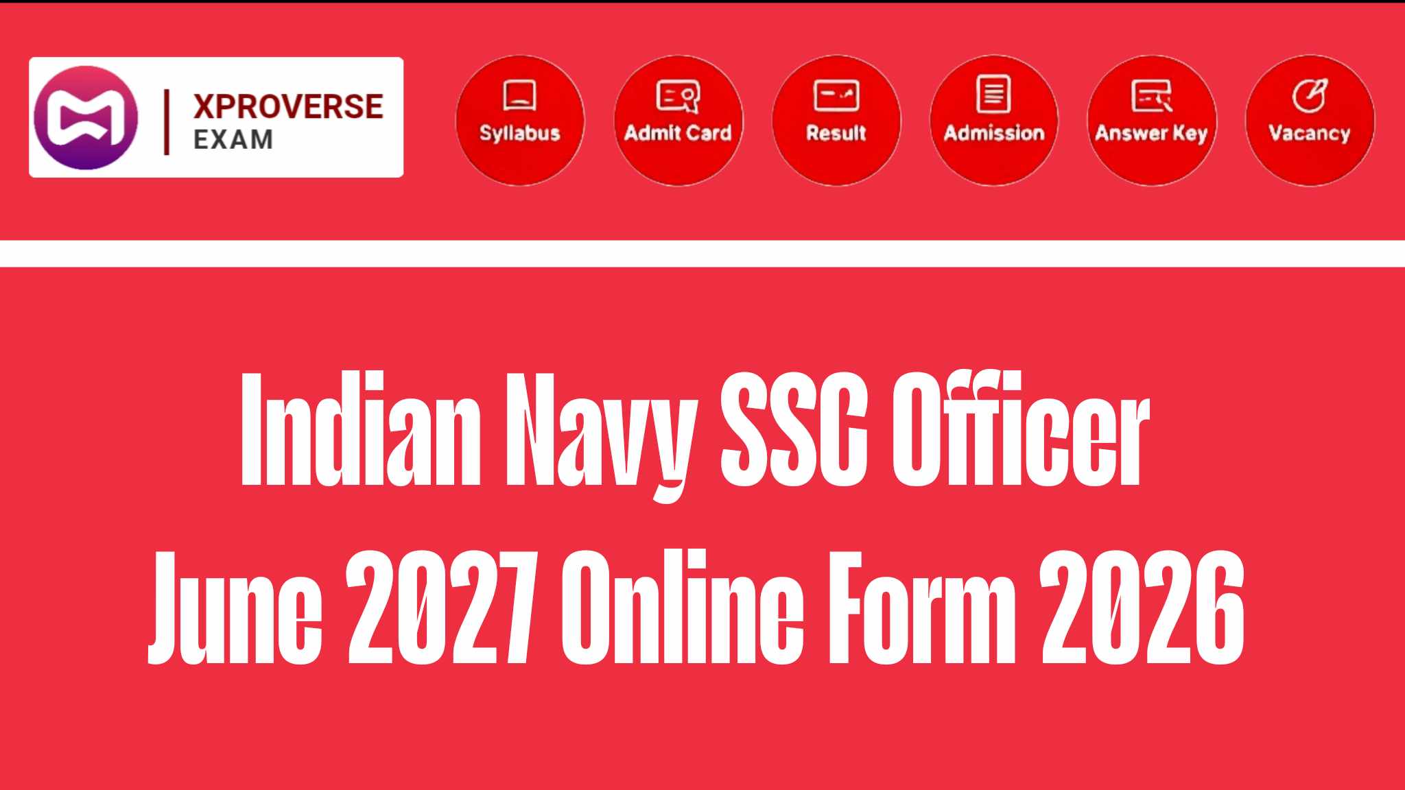 Indian Navy SSC Officer June 2027 Online Form 2026 Date Extended 
