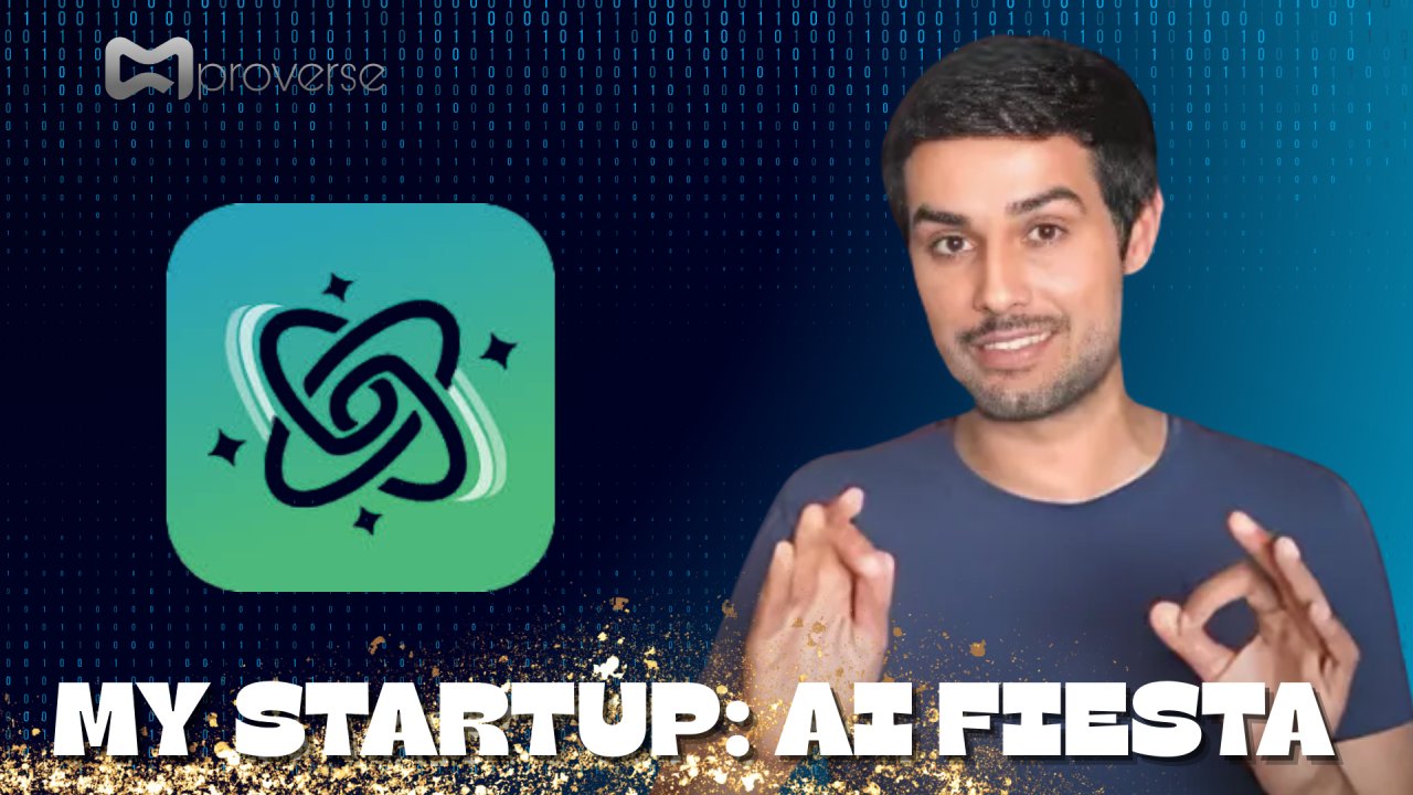 Dhruv Rathee Startup for Making AI Affordable to Everyone: AI Fiesta