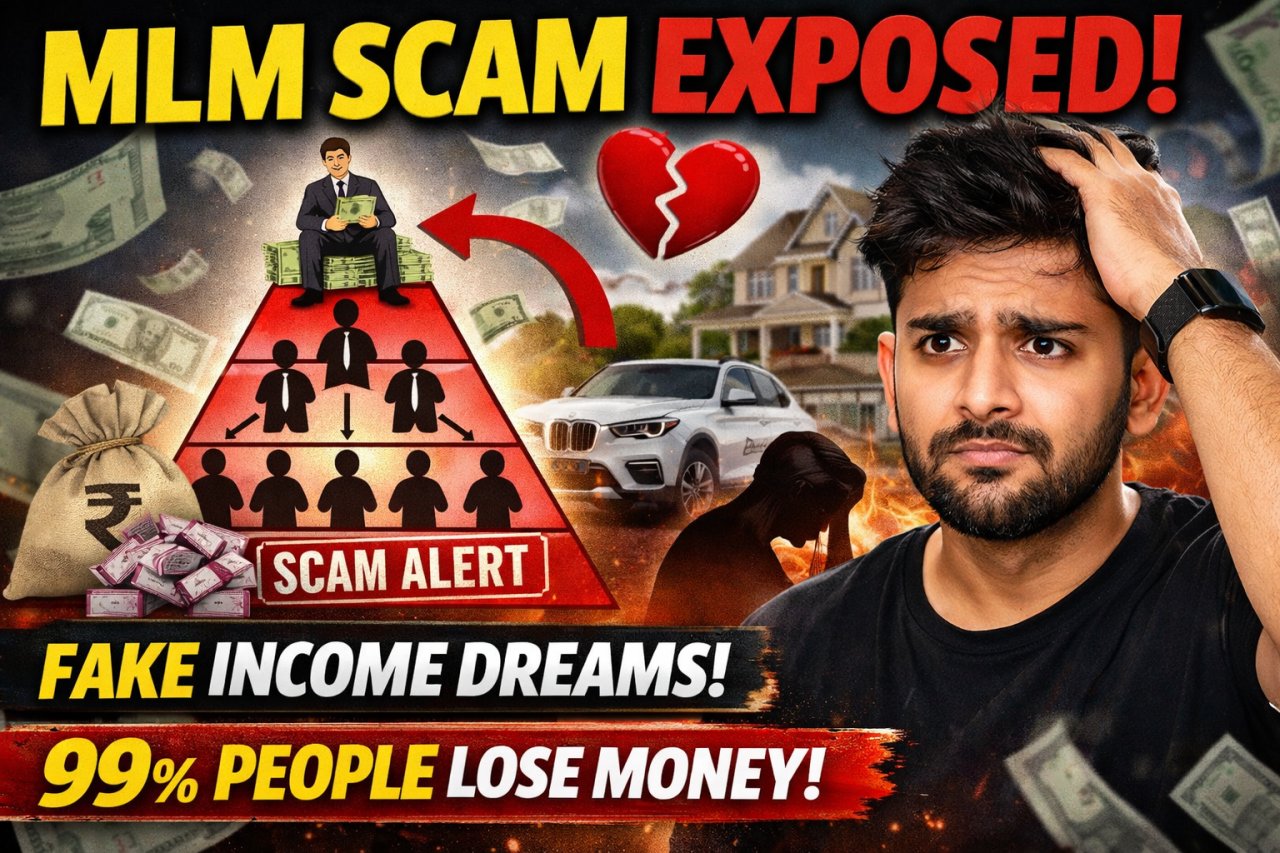 MLM Reality Exposed: The Truth About Pyramid Schemes, Fake Online Income & Easy Money Traps in India
