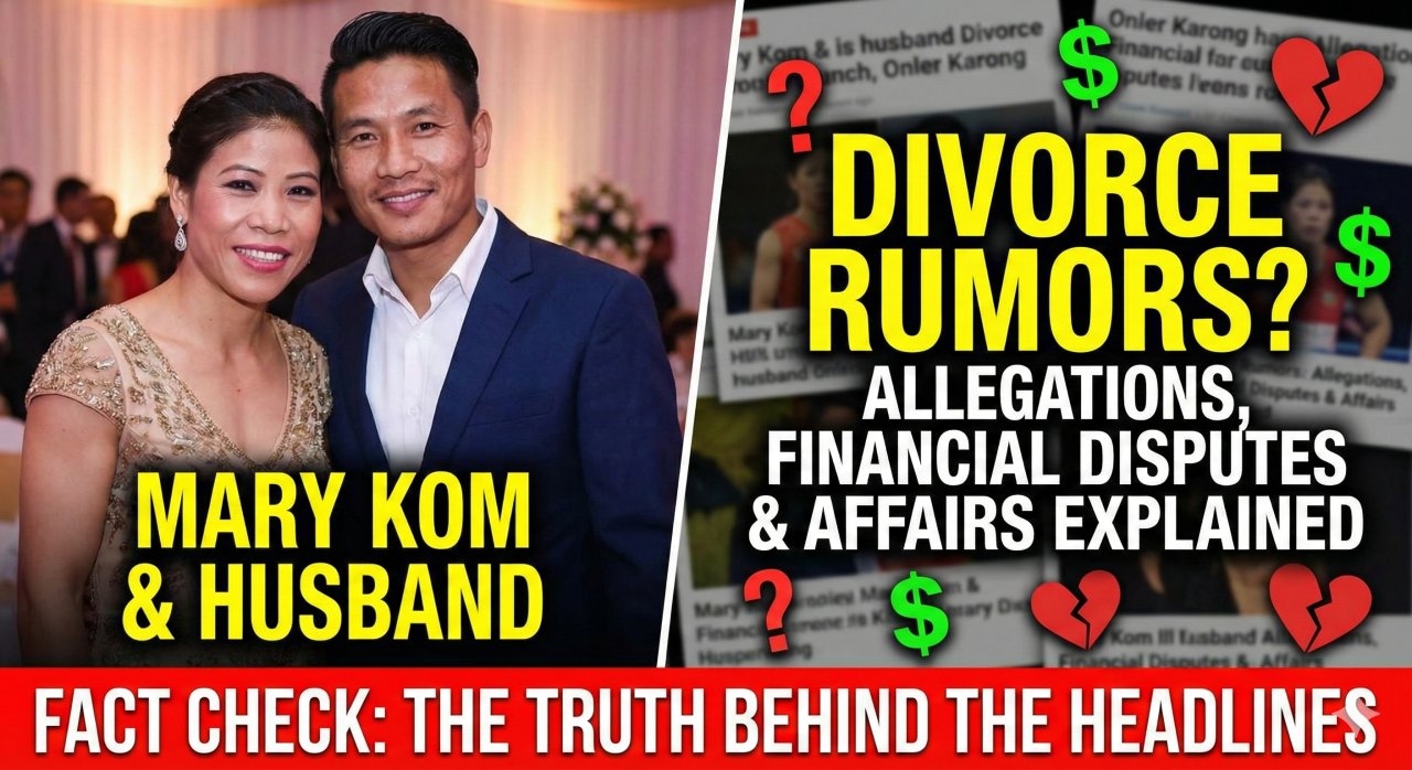 Mary kom husband & Mary Kom Divorce: Allegations, Financial Disputes & Extramarital Affairs Explained