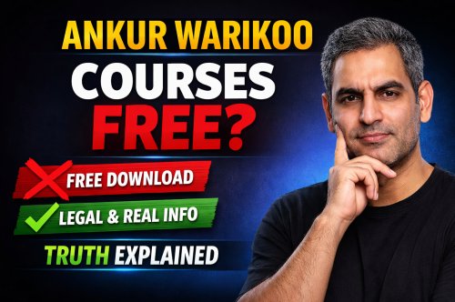 Ankur Warikoo all courses free download link