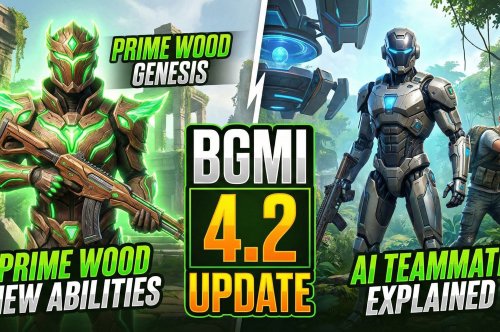 BGMI 4.2 Update: Prime Wood Genesis Gameplay, New Abilities & AI Teammate Explained
