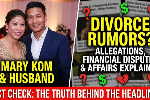 Mary kom husband & Mary Kom Divorce: Allegations, Financial Disputes & Extramarital Affairs Explained