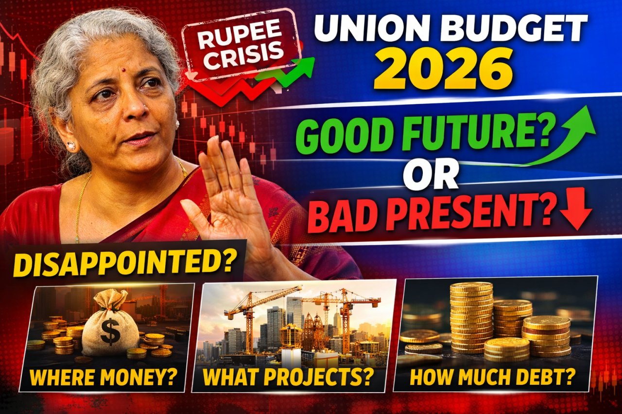 Budget 2026 Explained in Simple Language | What Government Earns, Spends & Borrows