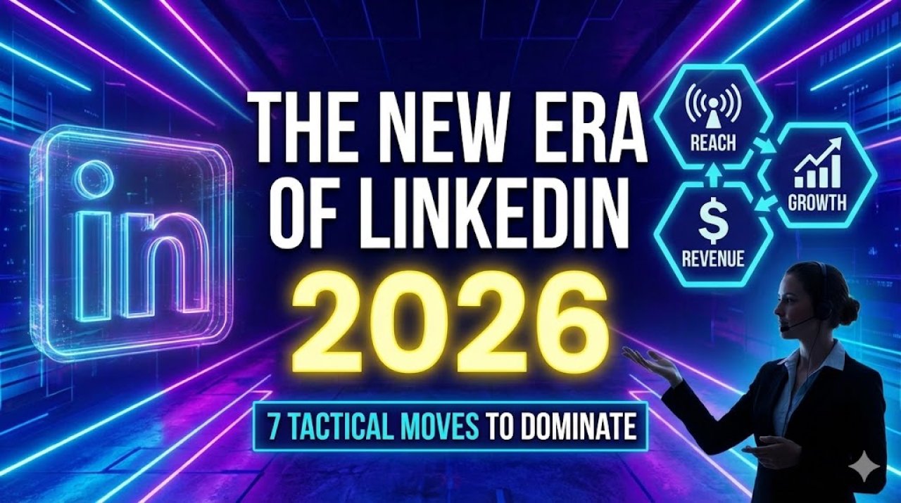The New Era of LinkedIn in 2026: 7 Tactical Moves to Dominate Reach, Growth & Revenue