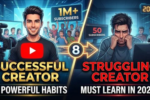 8 Powerful Habits of Successful YouTube Creators (That Struggling Creators Must Learn in 2026)