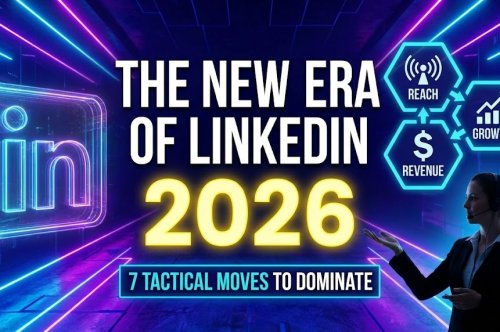 The New Era of LinkedIn in 2026: 7 Tactical Moves to Dominate Reach, Growth & Revenue