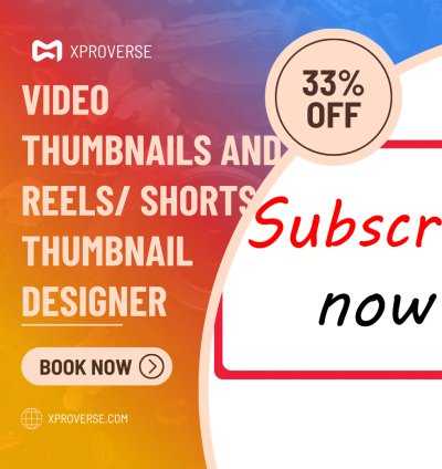 Custom Thumbnails & Graphic Design | YouTube, Social Media & Branding